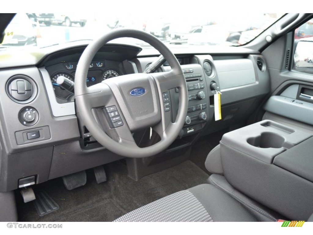 2014 F150 STX Regular Cab - Sterling Grey / Black photo #7