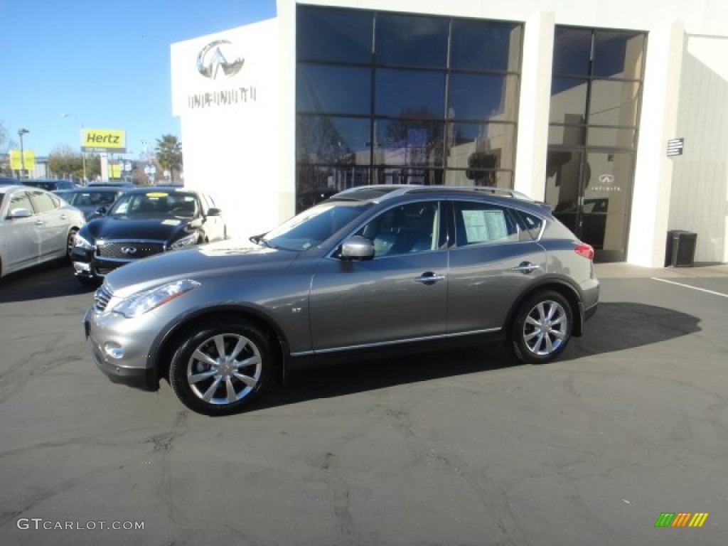 2014 QX50 Journey AWD - Graphite Shadow / Graphite photo #8