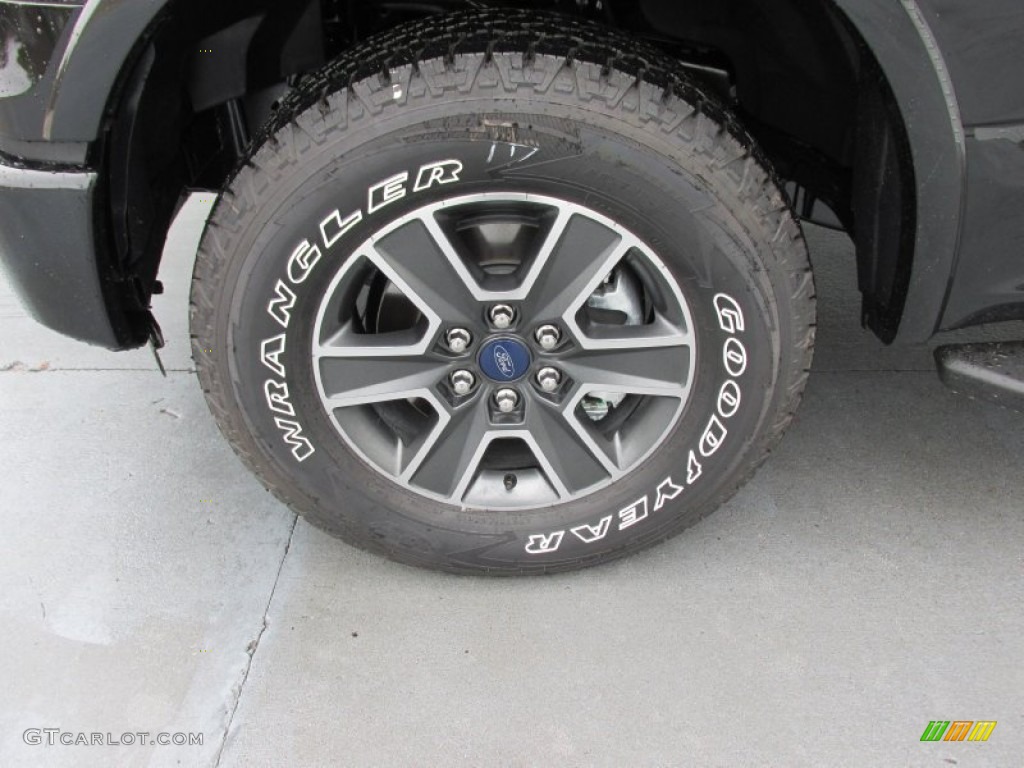 2015 Ford F150 XLT SuperCrew 4x4 Wheel Photo #100294248