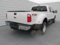 White Platinum - F350 Super Duty Lariat Crew Cab 4x4 DRW Photo No. 4