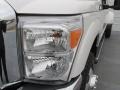 White Platinum - F350 Super Duty Lariat Crew Cab 4x4 DRW Photo No. 9