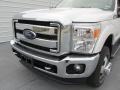 2015 White Platinum Ford F350 Super Duty Lariat Crew Cab 4x4 DRW  photo #10