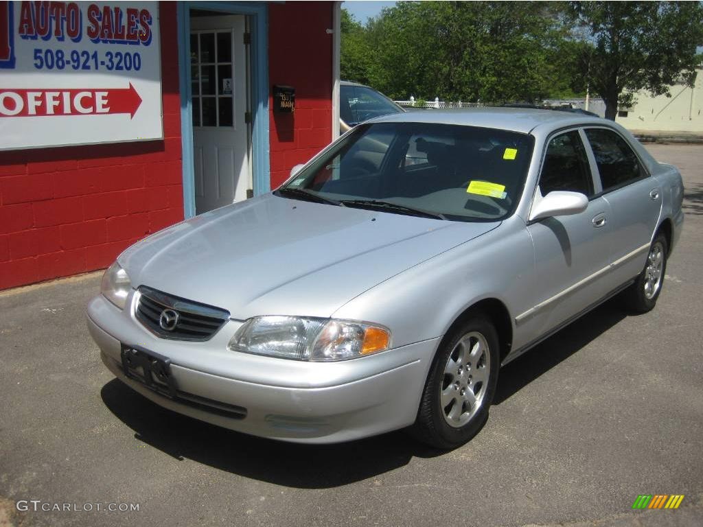 2002 626 LX - Silver Frost / Gray photo #1