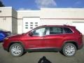 Deep Cherry Red Crystal Pearl 2015 Jeep Cherokee Limited 4x4 Exterior