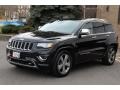 Brilliant Black Crystal Pearl - Grand Cherokee Overland 4x4 Photo No. 6