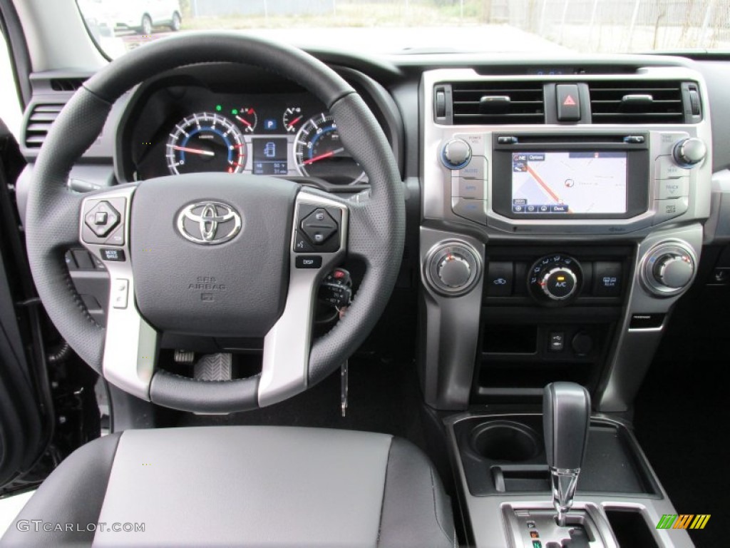 2015 Toyota 4Runner SR5 Premium Graphite Dashboard Photo #100296615