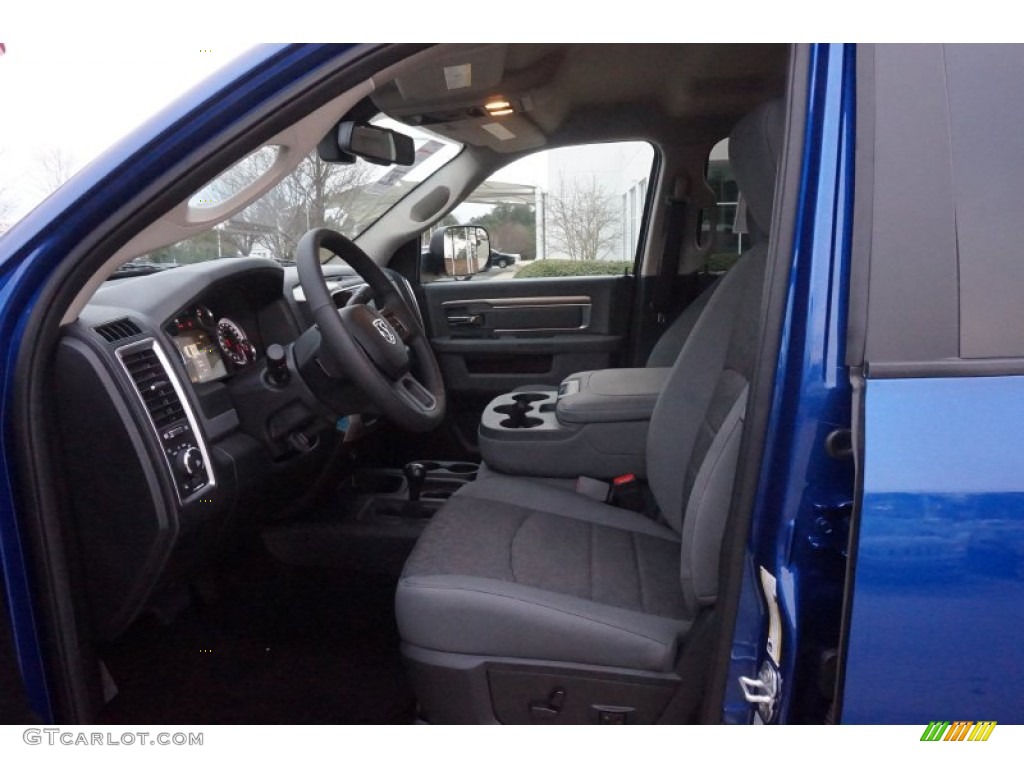 Black/Diesel Gray Interior 2015 Ram 2500 Powerwagon Crew Cab 4x4 Photo #100298565