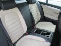 2009 Volkswagen CC Cornsilk Beige Two-Tone Interior Rear Seat Photo