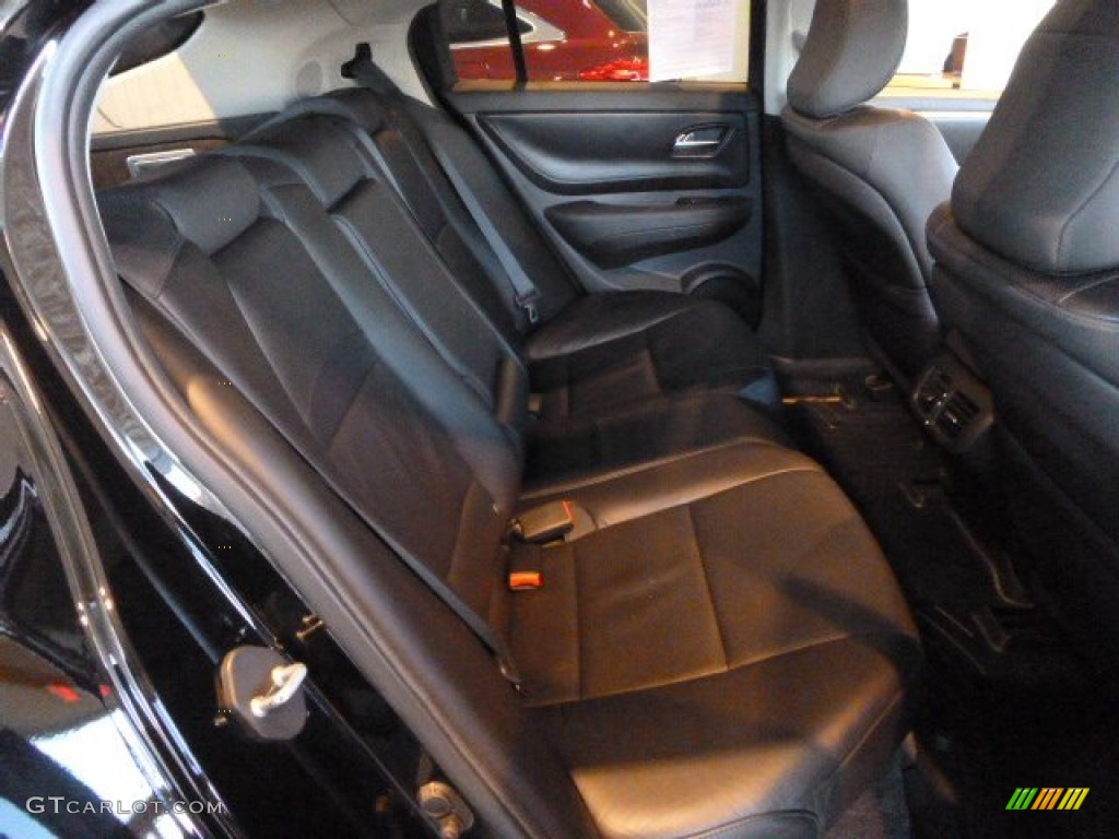 2010 ZDX AWD Technology - Crystal Black Pearl / Ebony photo #9