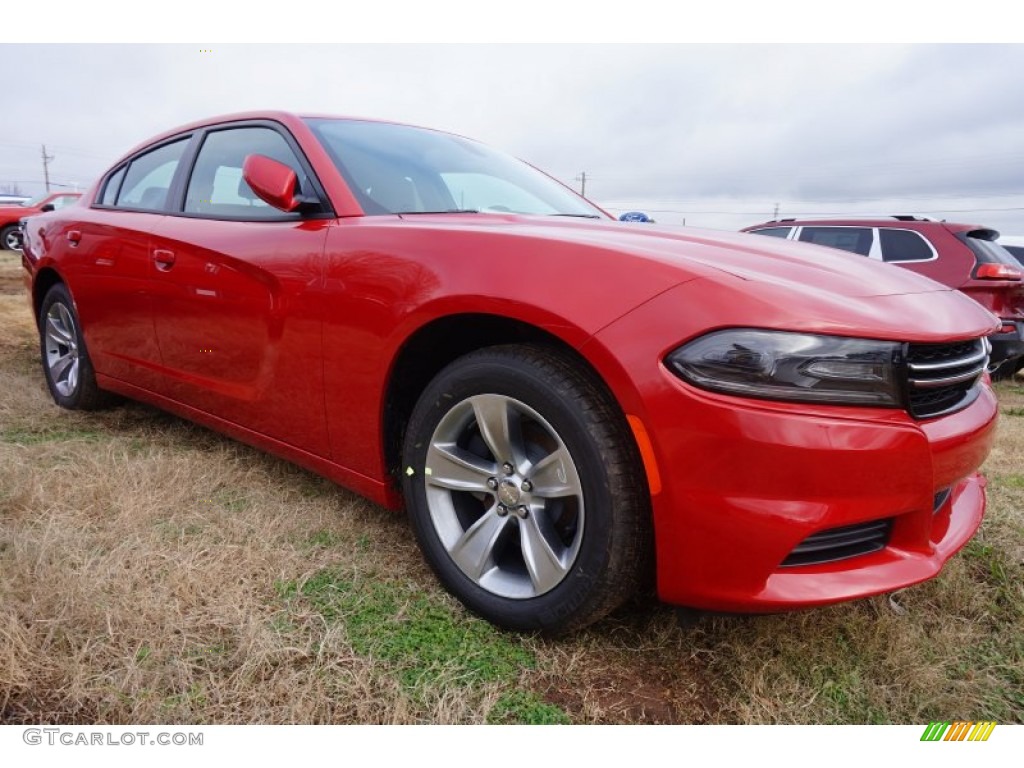 Redline Red Tri-Coat Pearl 2015 Dodge Charger SE Exterior Photo #100301544