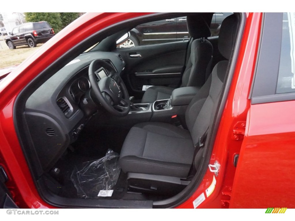 2015 Charger SE - Redline Red Tri-Coat Pearl / Black photo #6