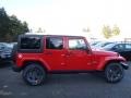 Firecracker Red - Wrangler Unlimited Willys Wheeler W 4x4 Photo No. 7