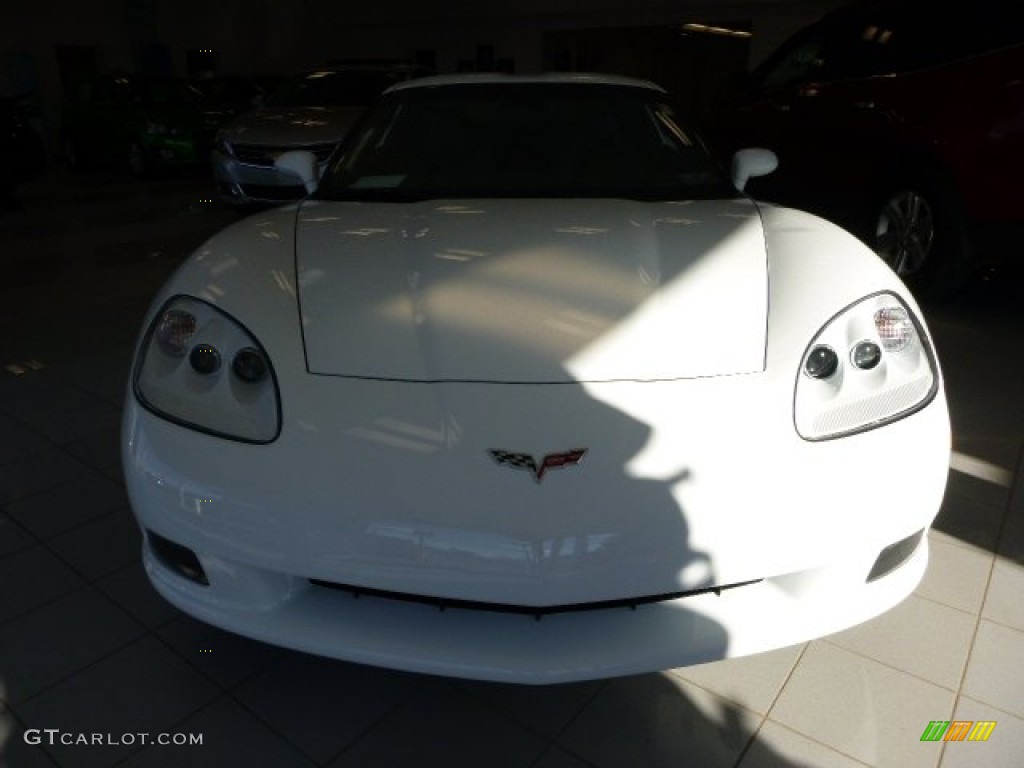 2013 Corvette Coupe - Arctic White / Ebony photo #8