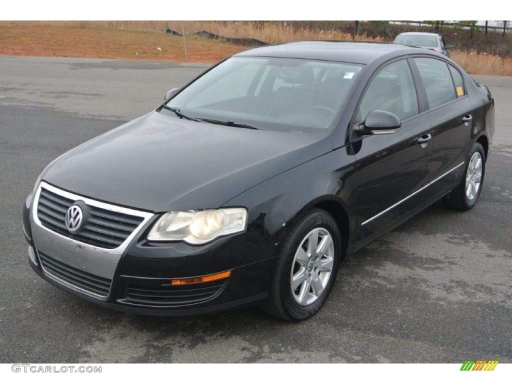 Deep Black 2006 Volkswagen Passat 2.0T Sedan Exterior Photo #100304043