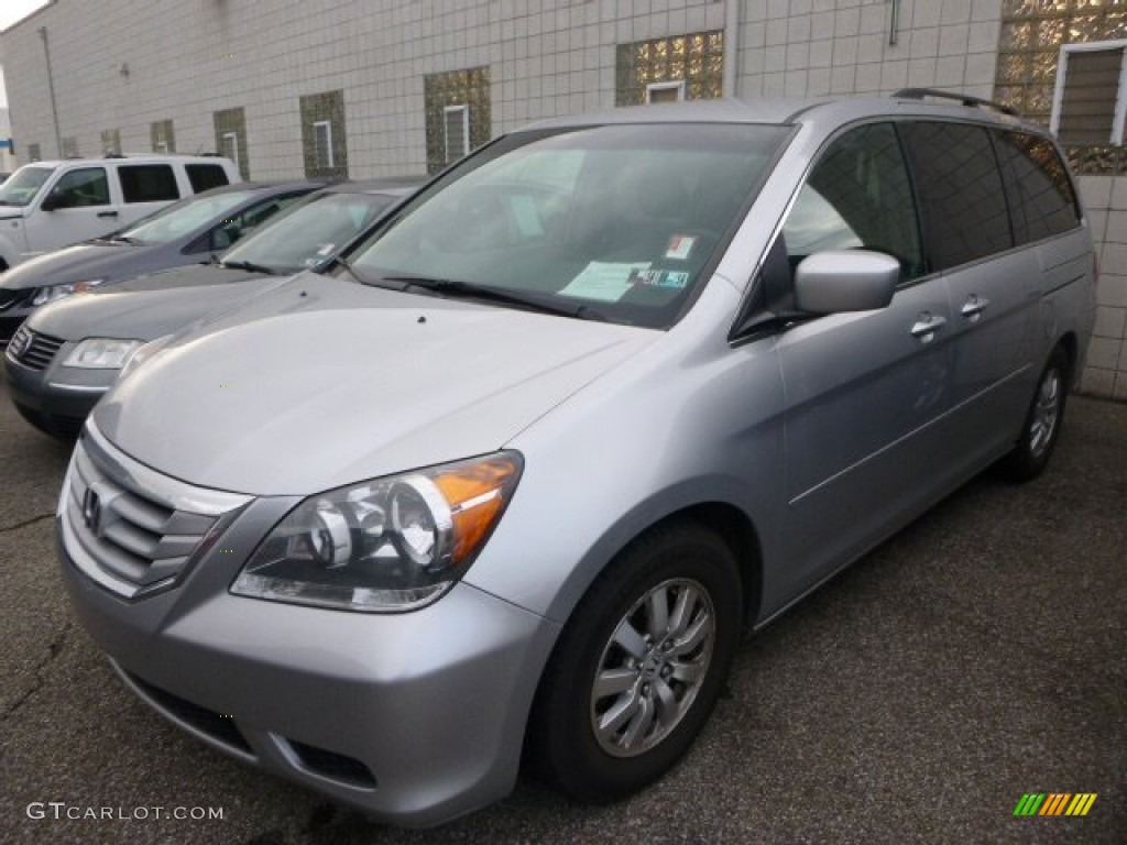 Alabaster Silver Metallic 2010 Honda Odyssey EX Exterior Photo #100304348