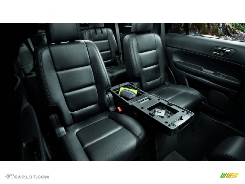 2015 Explorer XLT 4WD - Oxford White / Charcoal Black photo #13