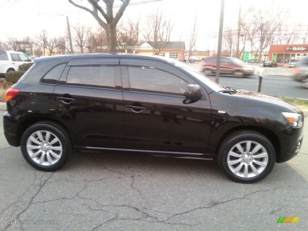 Labrador Black Pearl 2011 Mitsubishi Outlander Sport SE Exterior Photo #100304982