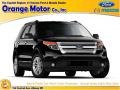 2015 Tuxedo Black Ford Explorer XLT 4WD  photo #1