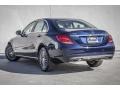 2015 Lunar Blue Metallic Mercedes-Benz C 300 4Matic  photo #2