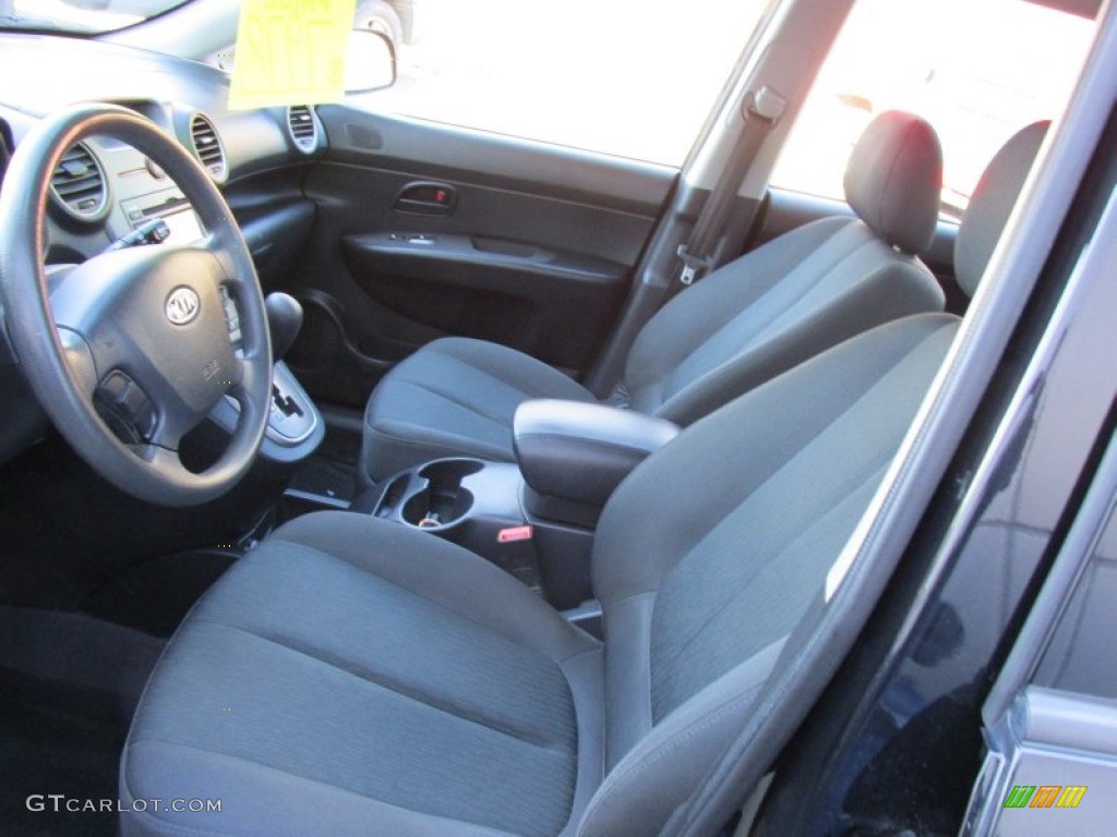 Black Interior 2009 Kia Rondo LX Photo #100309980