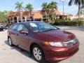 Crimson Pearl - Civic LX Sedan Photo No. 1