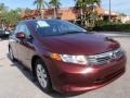 Crimson Pearl - Civic LX Sedan Photo No. 2