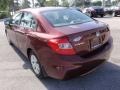 Crimson Pearl - Civic LX Sedan Photo No. 9