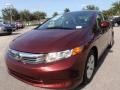 Crimson Pearl - Civic LX Sedan Photo No. 14