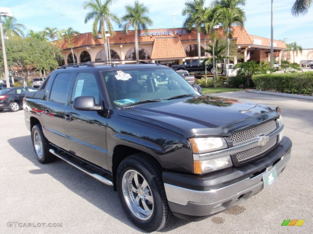 2005 Avalanche LT - Dark Gray Metallic / Gray/Dark Charcoal photo #1