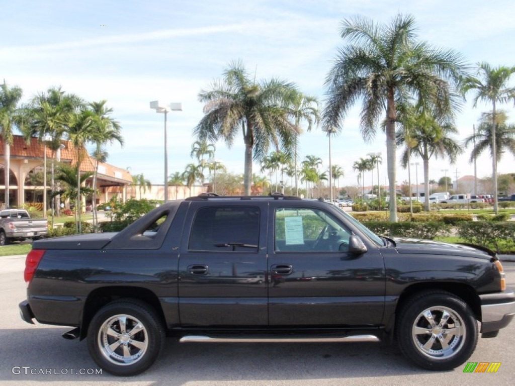 Dark Gray Metallic 2005 Chevrolet Avalanche LT Exterior Photo #100311117