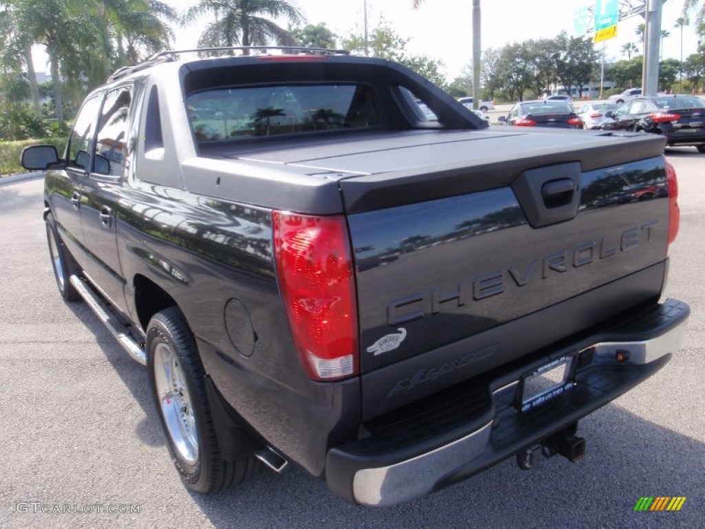 2005 Avalanche LT - Dark Gray Metallic / Gray/Dark Charcoal photo #8