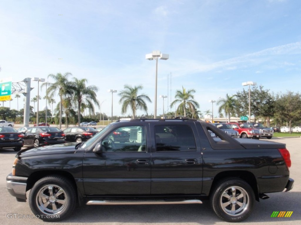 2005 Avalanche LT - Dark Gray Metallic / Gray/Dark Charcoal photo #12