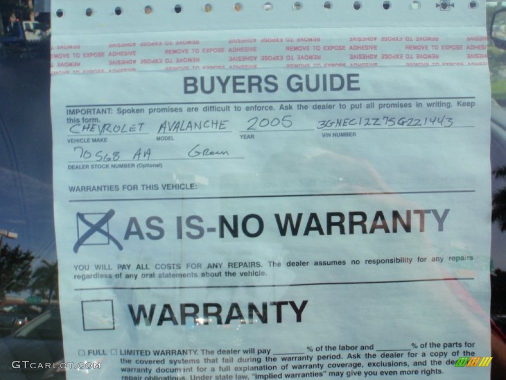 2005 Avalanche LT - Dark Gray Metallic / Gray/Dark Charcoal photo #39