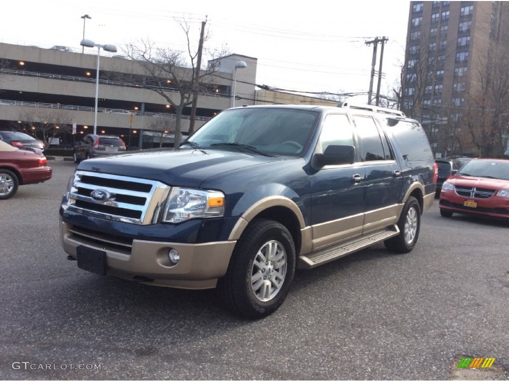 2014 Blue Jeans Ford Expedition El Xlt 4x4 100284454