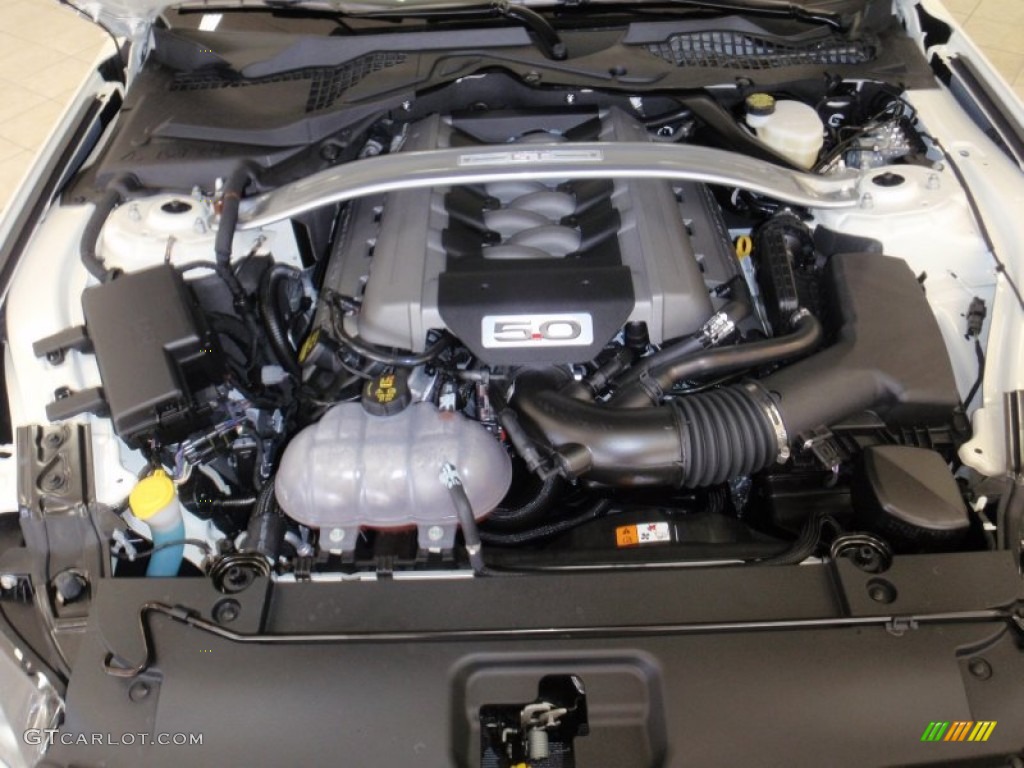 2015 Ford Mustang 50th Anniversary GT Coupe 5.0 Liter DOHC 32-Valve Ti-VCT V8 Engine Photo #100313700