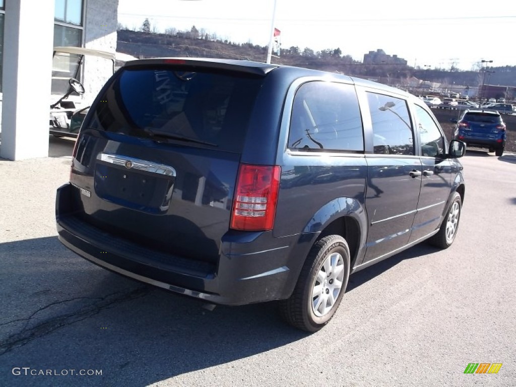 2008 Town & Country LX - Modern Blue Pearlcoat / Medium Slate Gray/Light Shale photo #8