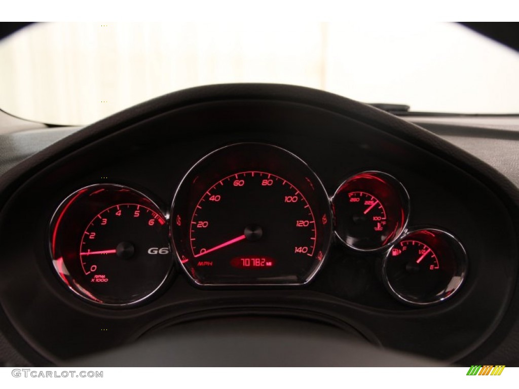 2006 G6 V6 Sedan - Granite Metallic / Ebony photo #7