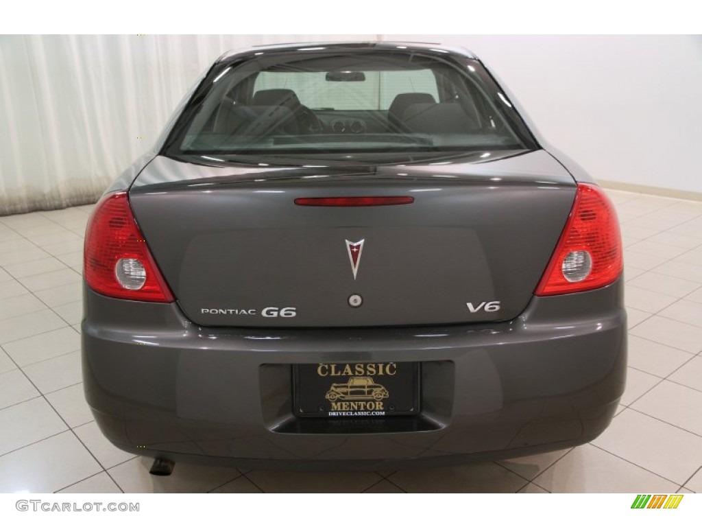 2006 G6 V6 Sedan - Granite Metallic / Ebony photo #14