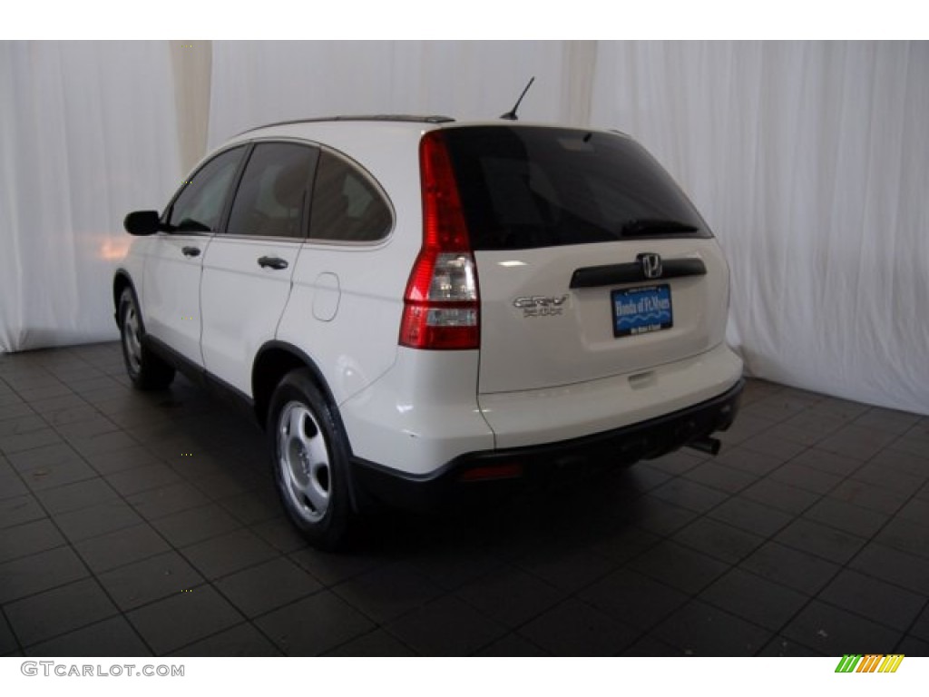 2008 CR-V LX - Taffeta White / Gray photo #8