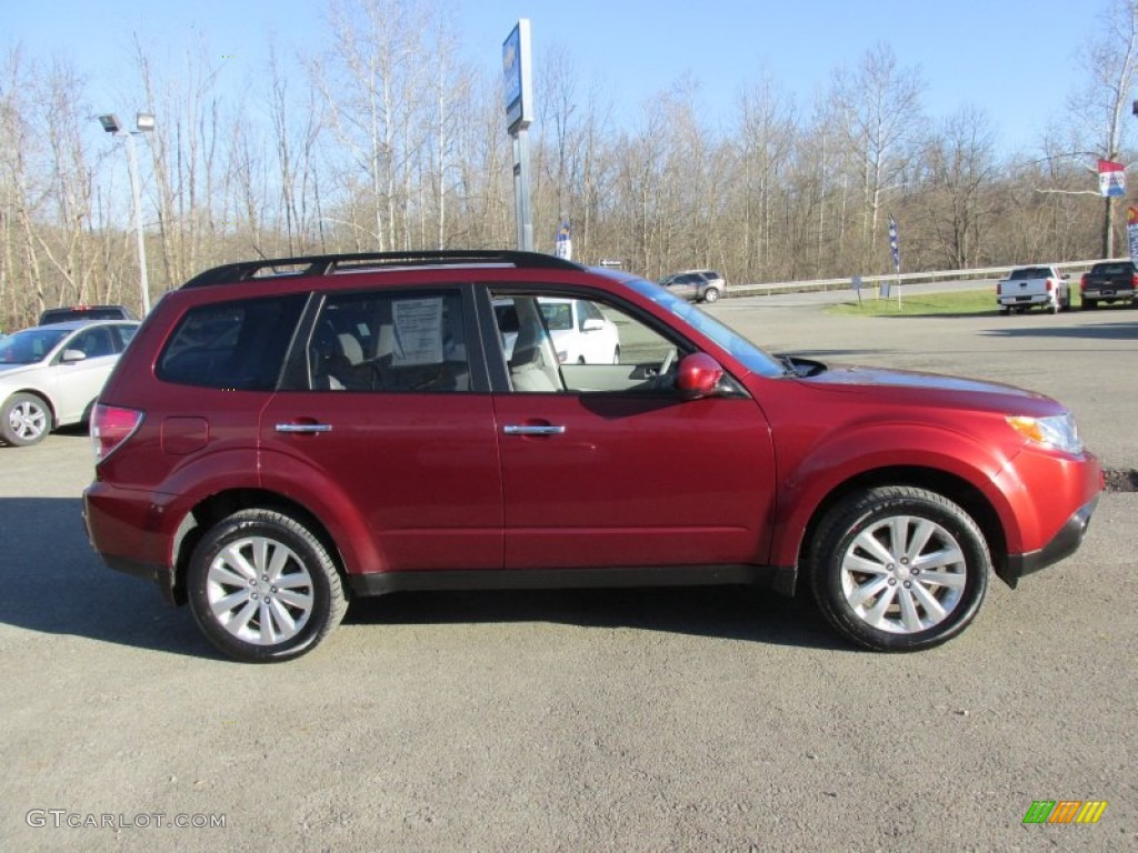 Paprika Red Metallic 2011 Subaru Forester 2.5 X Limited Exterior Photo #100316859