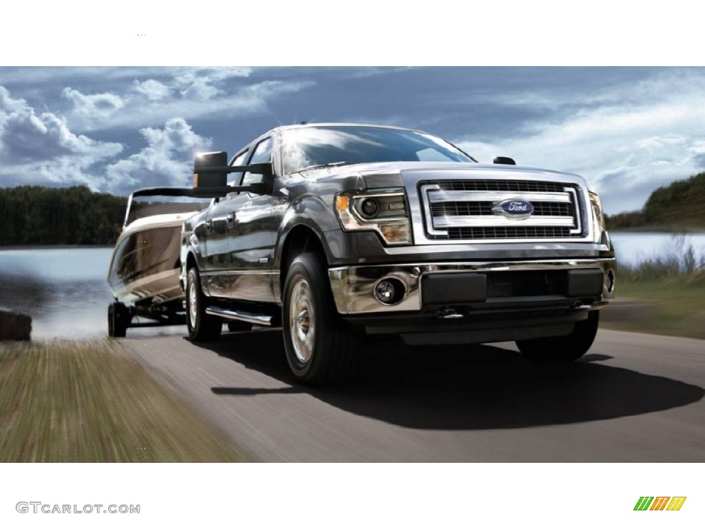 2014 F150 STX SuperCrew 4x4 - Ingot Silver / Steel Grey photo #6