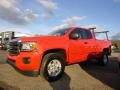 2015 Cardinal Red GMC Canyon Extended Cab 4x4  photo #1
