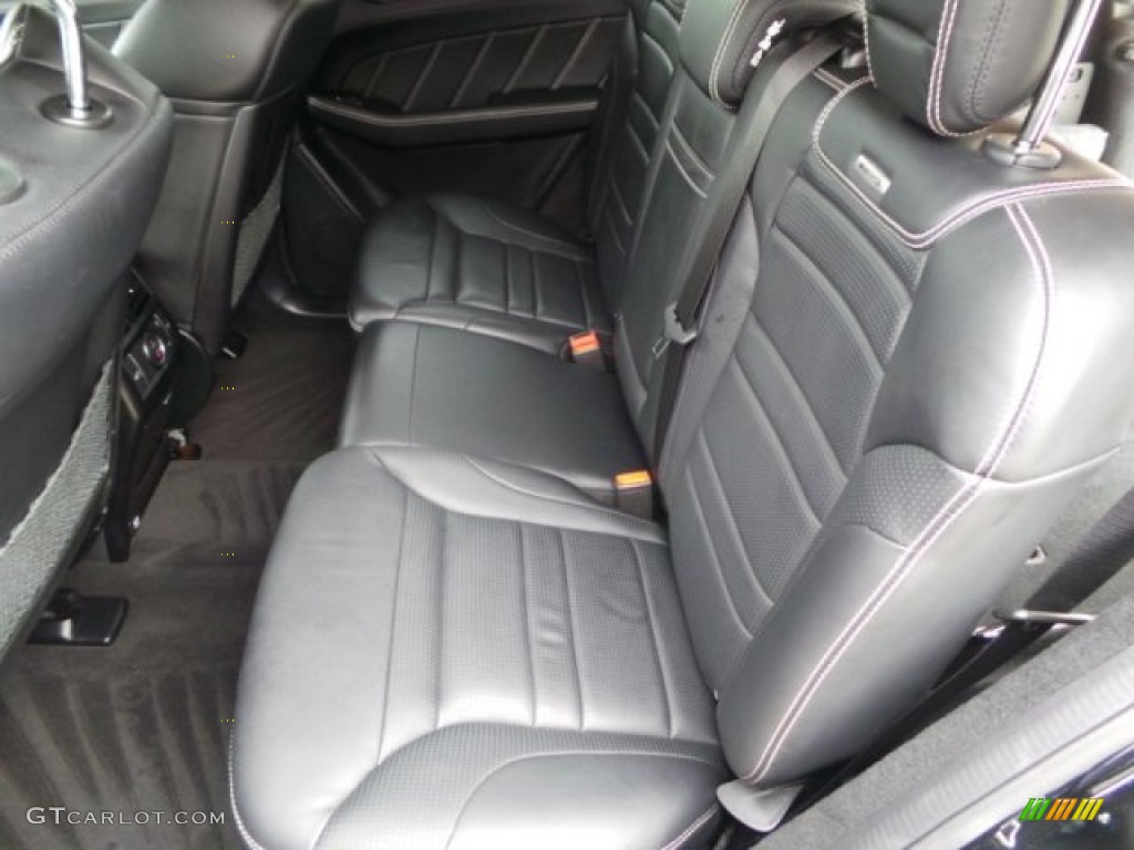 Black Interior 2014 Mercedes-Benz ML 63 AMG Photo #100318881