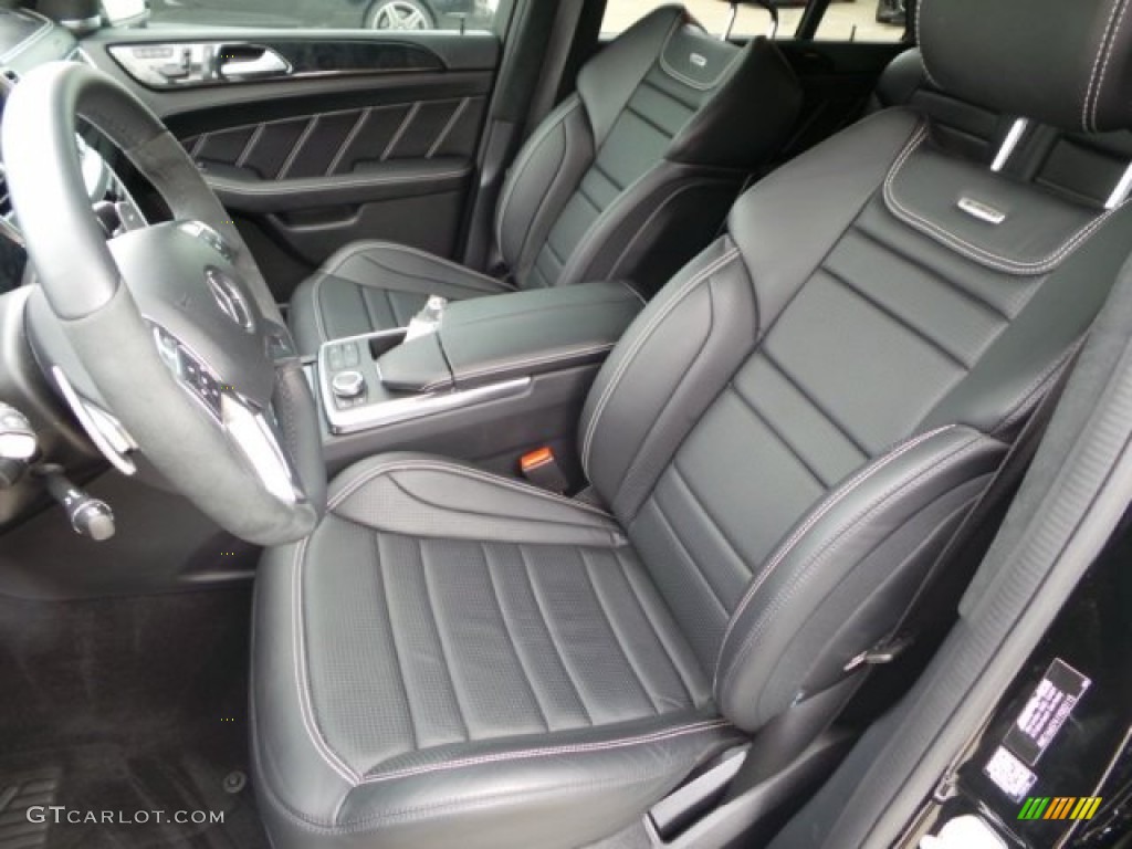 Black Interior 2014 Mercedes-Benz ML 63 AMG Photo #100318915