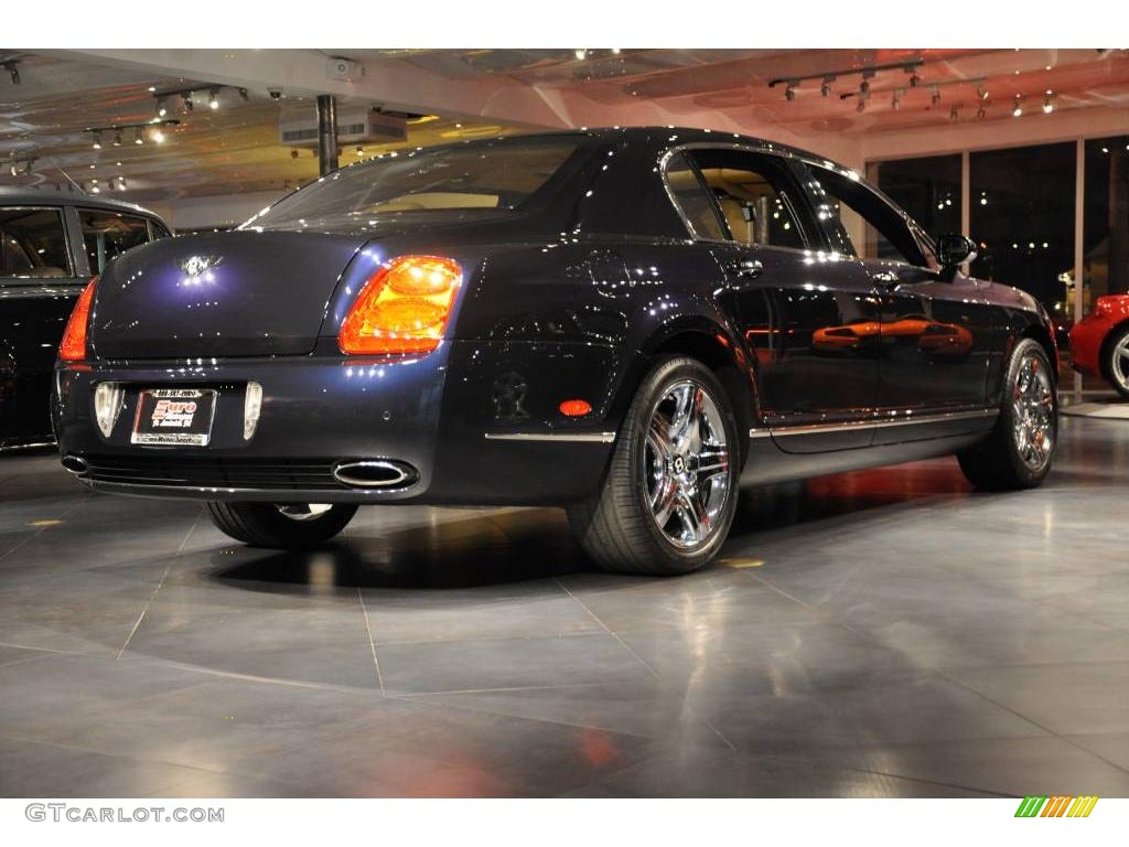 2006 Continental Flying Spur  - Dark Sapphire / Saffron photo #13