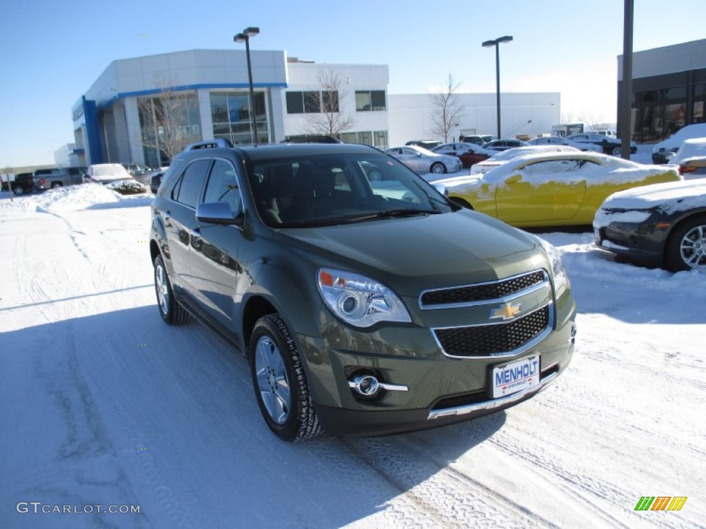 2015 Equinox LTZ - Sea Grass Metallic / Jet Black photo #1