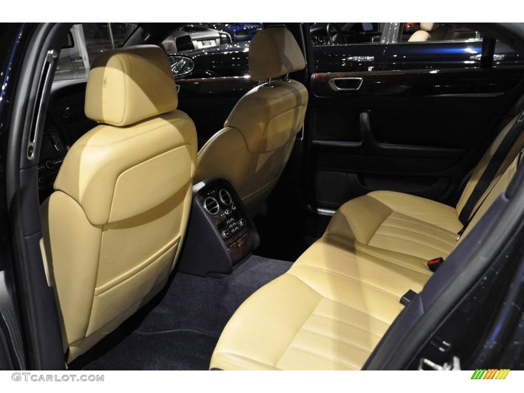 2006 Continental Flying Spur  - Dark Sapphire / Saffron photo #15