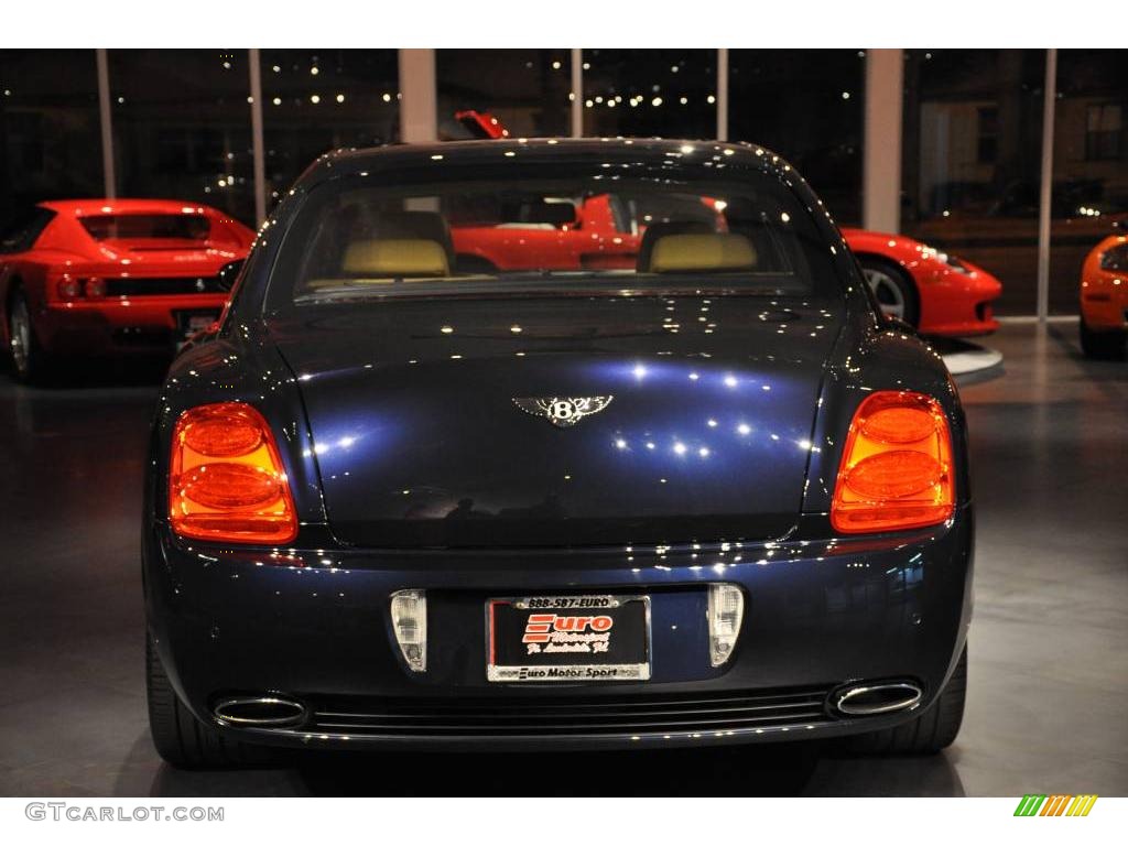 2006 Continental Flying Spur  - Dark Sapphire / Saffron photo #20