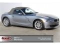 Silver Grey Metallic 2006 BMW Z4 3.0i Roadster