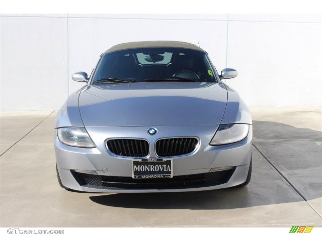 2006 Z4 3.0i Roadster - Silver Grey Metallic / Black photo #10